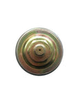 Top view of a two pin oil pressure sensor for race cars, measuring engine oil pressure up to 150 psi.