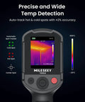 Front view of TR10 Thermal Imaging Camera Pro Grade Handheld Infrared Imager With 192 By 192 Resolution, 25 Hz Refresh Rate