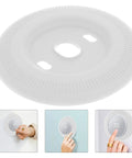 Silicone Backplate Wall Mount For WiFi Thermostats, Fingerprint Resistant Finish, demonstrating installation and soft touch material