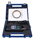 Non Contact Infrared Belt Tension Gauge With Laser Sensor And Integrated Or Split Sensor Options For Vibration Frequency Measurement 10 Hz To 500 Hz Digital LCD For HVAC Machinery And Engine Drive Belts Belt Maintenance in case