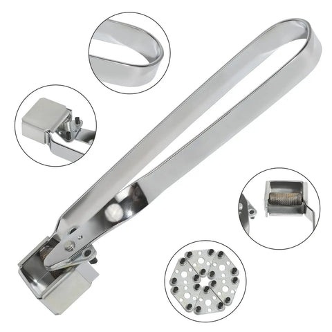 Triple Flint Torch Striker For Welding And Cutting Reliable Spark Lighter with steel build and replacement flints close-up