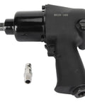Half Inch Air Impact Wrench With Twin Hammer Punch And Boss Level Torque Heavy Duty Pneumatic Impact Gun with grip and connector