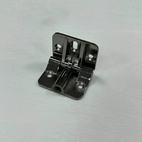KUMGROT adjustable position control hinge, zinc alloy, black, 2.32 x 1.77 in, 4 countersunk holes