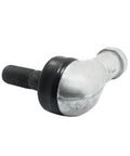 Heavy Duty L Shape Ball Rod End Bearing Featuring 16mm Threads For Smooth Steering Response And Rock Solid Suspension Hardware Built Tough For The Weekend Warrior Build, showing a metal rod end with rubber seal and threaded end.