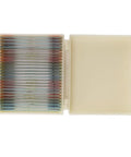 Clear Glass Microscope Slides With 25 Prepared Specimens For High Definition Biology Study Easy To See Tissues Kid Safe Lab Ready
