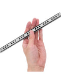 Stainless Steel Cabinet Drawer Slide Rail Kit, Side Mount Ball Bearing Rails For Smooth Silent Drawer Operation in hand view