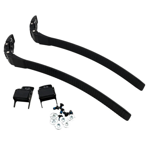 Universal Roller Skate Buckle Strap Kit With Clips And Hardware Pro Grade Durable PVC And Metal Binding Replacement