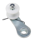 Top Notch Chain Tensioner Spring Roller Slider Guide Adjuster Wheel Pulley Kit For Dirt Pit Bike Moto ATV Quad Scooter Easy Install Super Durable Quality Replacement Parts That Make Your Ride Smooth And Rock Solid. White nylon roller with steel bracket and bolt
