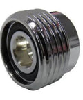 Din to Yoke Tank Valve Adapter for Scuba Cylinders, Pro Grade Stainless Steel Regulator Converter, outer view