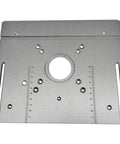 Heavy Duty Router Table Insert Plate For Active Workshop Builds Rock Solid With Dependable Miter Gauge Guide and Corrosion Resistant Aluminum Profile.