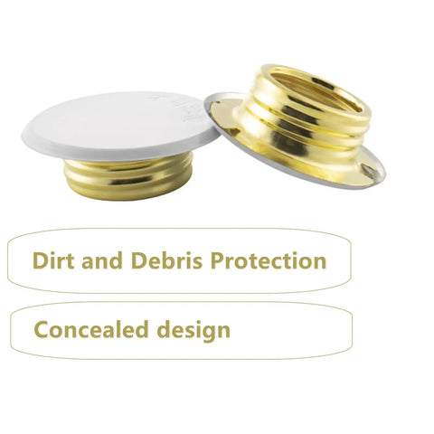 Top Shelf Fire Sprinkler Cover Plates With Sleek Concealed Trim Ring And Corrosion Resistant Body For Home And Office Ceiling Systems Upgrading Your Place Gets Crisp And Clean, white trim cover with gold edging.