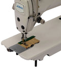 Pro Grade Leather Upholstery Sewing Machine With 110V 550W Pure Copper Motor, heavy-duty commercial build and foot pedal