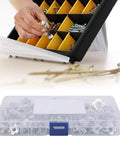 Four Claw T Nuts And Rivet Nuts Set In M3 M4 M5 M6 M8 M10 Sizes Galvanized Stainless Steel Includes Storage Box
