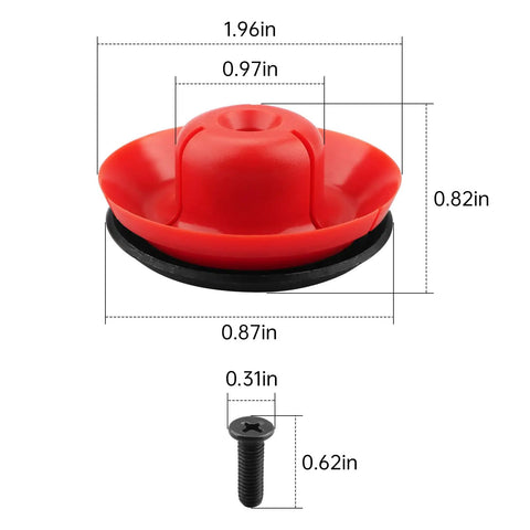 44-70-0375 20 Oz sausage barrel replacement plunger screw kit for 2441-20 2641-20 series cordless caulking and grease guns