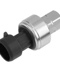 Front view of AC Pressure Sensor Switch Compatible With Chevy Suburban Tahoe GMC Sierra Buick Cadillac Pontiac Saturn Isuzu Hummer Oldsmobile Saab 2002 2021 HVAC Pressure Transducer Replaces 13587668