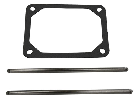Push Rods Kit With Rocker Cover Gasket For Lawn Tractor Engine Replacement, Easy Install, Aftermarket Parts Set, shown with two rods