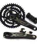 Beast Alloy 6061 Mountain Bike Crankset With Hollow Integrated Chainring And Detachable Sprocket, ideal for MTB and road cycling