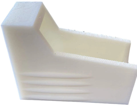 White angle view of Purple 12 Gauge Magazine Speed Loader For Armscor Style Mags Built Tough And Rugged Fits RIA VRPA40 VRBP100 VR80 VR60 Derya MK12