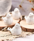 Cast Iron Tablecloth Weights 4 Pack With White Bird Pendant Clips Heavy Duty Tablecloth Clamps For Home Garden Parties