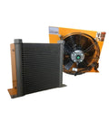 Heavy Duty Hydraulic Aluminum Air Cooler With 200 Lmin Heat Exchanger Radiator For Industrial Machinery 110V Wide Application