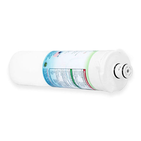 Straight Up Clean Commercial Water Filter Compatible With Bunn EQTL Seven Replacement Cartridges Three Pack Made In Usa side view of filter cartridge