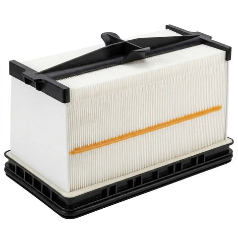 Premium Lmfqp Replacement Maintenance Filter Kit Oem 7295515 For Skid Steer And Track Loader Complete Oil Fuel Air Service Package 1000 Hour Upgrade air filter side view with black frame.
