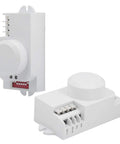 Five Point Eight GHz Microwave Motion Sensor Switch TDL1918 with high sensitivity detection and adjustable delay, PVC material
