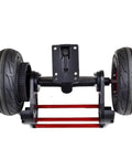Electric Skateboard Motor Mount Kit With Bracket And Protective Bar Cover for Quick Install, showcasing wheels and mount system.