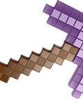 Blocky Role Play Gear Pack For Young Gamers Child Sized Diamond Sword Or Enchanted Pickaxe Pixelated Collectibles For Video Game Fans Ages 6 And Up Great Gift For Imaginative Play And Costume Fun, featuring an enchanted pickaxe.