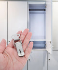 Get Six Nifty 72mm Stainless Steel Toggle Lock Clasps And Screws For Super Easy DIY Box Latching Jobs Without Any Tools In Shiny Silver Finish Today on cabinet door