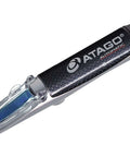 HAND-HELD MASTER-20T refractometer for Brix 0.0 to 20.0% with Automatic Temperature Compensation, die-cast metal body, close-up view