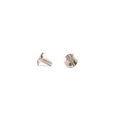 Close-up of two metal screws used for Genuine OEM 236V 2300W Lower Bake Element for Electric Ovens Replacement Fast Heat Easy Install Level Up Your Bake Game at Home and Consistent Baking Results