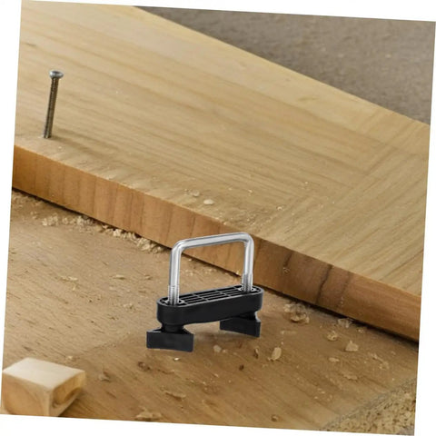 Heavy Duty Roof Rack Clamps For Quick Cargo Carrier Mounts With Noise Reduction Design on a piece of wood