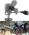 Portable Wind Turbine 5W USB Charger For Smartphones And Tablets Lightweight Wind Powered Generator for Cycling