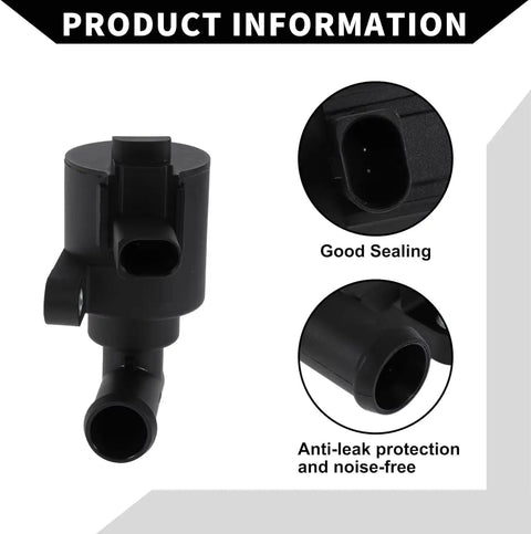 Essential Electric Engine Coolant Auxiliary Water Pump For Audi A3 Q7 And VW Golf close-up showing good sealing and anti-leak design.
