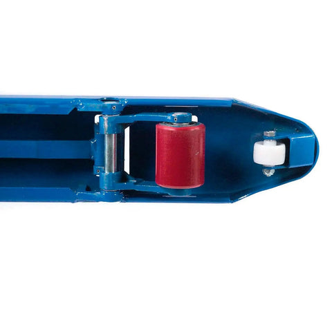 Heavy Duty Narrow Fork Pallet Jack Truck Handles Six Thousand Six Hundred Pounds Like A Charm With Reinforced Tapered Forks For Smooth Warehouse Grind And Heavy Payload Hauling