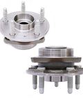 Front Or Rear Wheel Bearing Hub Assembly Set Of 2 5-Lug Fits 2013-2016 Chevy Malibu, side view