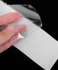 Close-up of Silicone Rubber Waterproof Seal Tape For Leaks 5cm By 1m Self Fusing Hose And Pipe Repair Tape White 1mm Thick