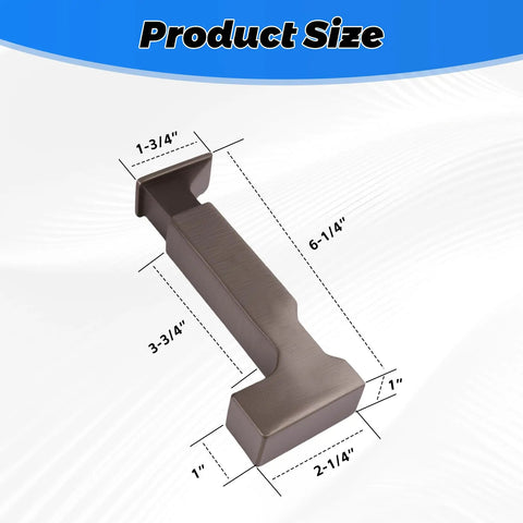 Rock Solid 6 1/4 Inch Rivet Bucking Bar Tool Built Like A Tank With Heat Treated Cast Iron And Zero Flex Design For Smooth Top Shelf Aircraft Fastening And Heavy Duty Workshop Builds