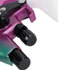 Close-up of control knobs on the Straight Up Rock Solid Hvlp Paint Sprayer Featuring A Generous Six Hundred Ml Cup And Precision Point Three Tip.