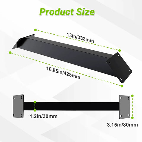 Heavy Duty 45 Degree Angle Steel Corner Braces 12 Pack, size 13in x 16.85in, black steel brackets for shelf reinforcement.