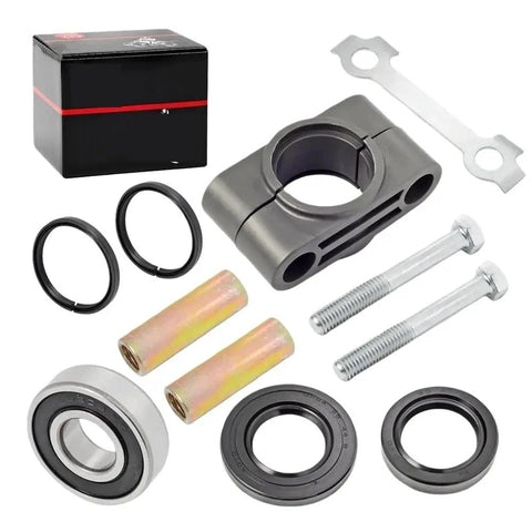 Steering Head Bearing Kit With Steering Stem Bushing Collar And Oil Seal For Banshee Grizzly Warrior YFM125 YFM250 YFM700 YFZ450