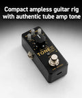 Tonex One Plus AI Guitar Amp And Effects Pedal With Bluetooth Wireless Editing And MIDI Control USB Audio Interface