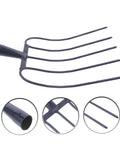 Multi Functional Pitch Fork For Farm And Lawn Care Heavy Duty Grass Fork For Clearing Debris Garden And Farm Use Durable Iron Fork