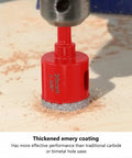 Pro Brazed Hole Saw Kit For Tile Glass Marble Cutting In 12 Sizes With Dry Wet Drill Bits Plus Locating Mold Storage Case Ejection Pin And Positioning Tools For Serious DIY Home Projects You Gonna Love This Set. 35mm diamond hole saw drilling tile