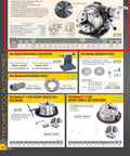 Super Rotary Indexing Fixture 3900-2321, 8 Inch Precision Indexer for Milling and Machining, Built for Quick, Accurate Multi-Position Drilling, Boss-Level Precision, Cost-Effective Indexing Solution for Shop Floors. 8-inch rotary indexing fixture with faceplate and chuck