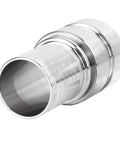 Workhorse E Type Male Cam And Groove Quick Connector In Stainless Steel For 1.5 Inch Hose Shank Fitting Built To Last For Hydraulic Systems Industrial Production And Water Supply Lines, 304 stainless steel