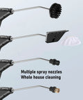 All Purpose Portable High Temperature Steam Cleaner For Home And Auto Cleaning High Pressure Steamer with multiple spray nozzles