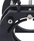 Detail of Top Tier Aluminum Router Lift with Four Jaw Clamp and Slick Crank Adjustments For Woodworking Station components.