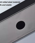 Close-up of EV Charging Station Floor Stand Heavy Duty Pillar With Reinforced Base And Hidden Wiring Holes made of cold-rolled steel.
